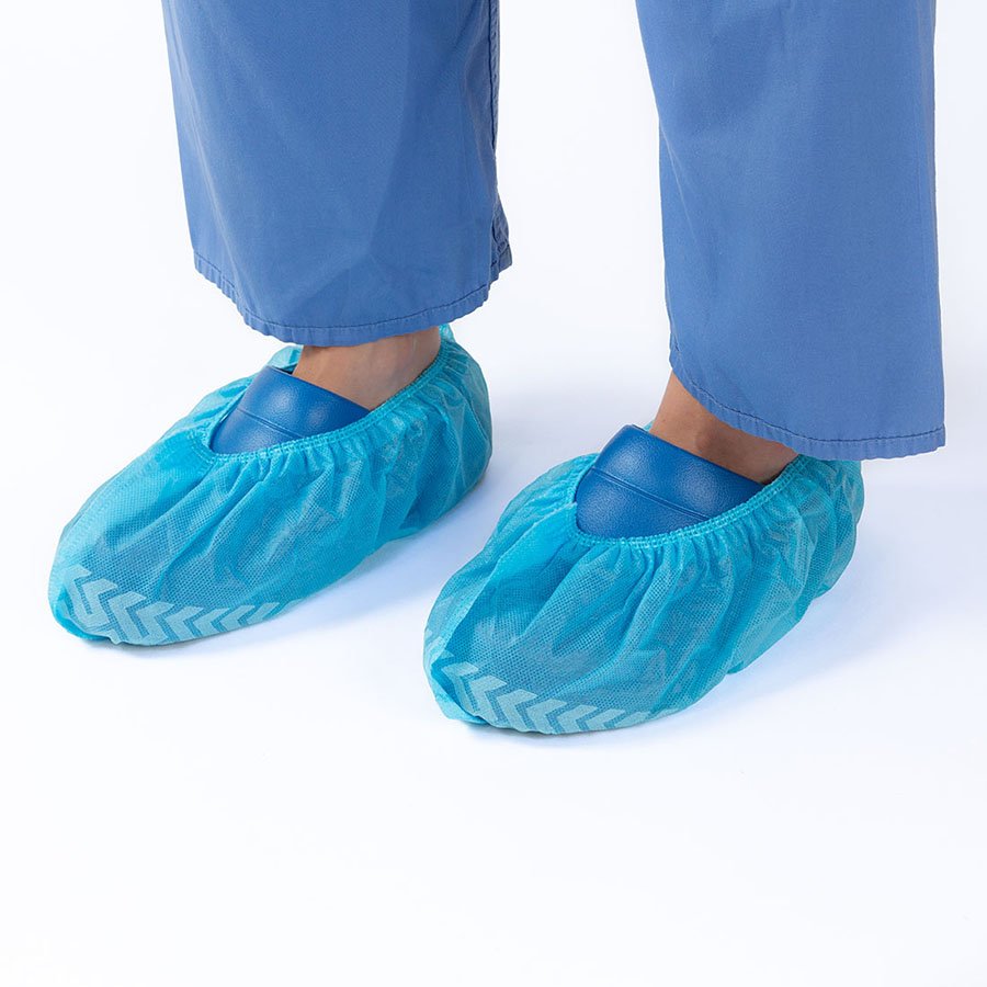 thumbnail image 2 of 20Pcs Shoe Covers For Rain Disposable - Waterproof Plastic Clear Heavy Duty Shoe Covers For Men And Women 2 of 9